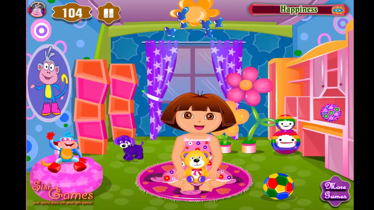 Dora Diaper Change l Dora the explorer HD - The movie game for kids