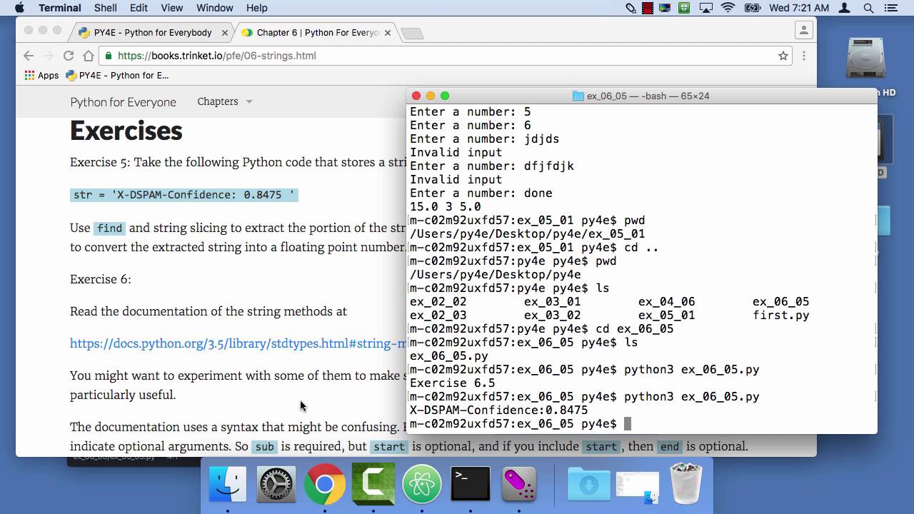 Решенное упражнение 6.5