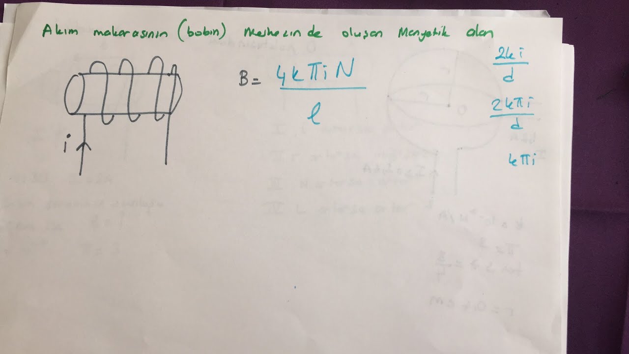 Kıymet Hoca ile Fizik Dersi - 11. Sınıf - Manyetizma 2