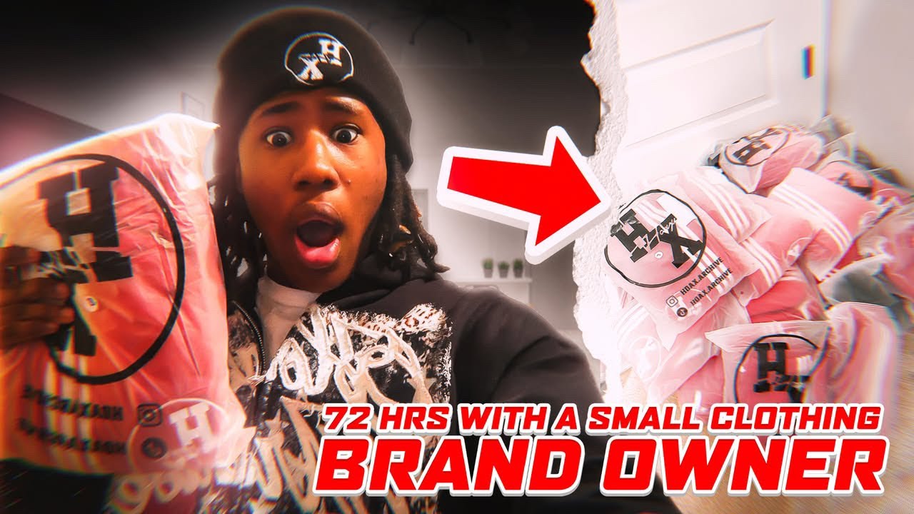 SPEND 72 HRS WITH A SMALL CLOTHING BRAND OWNER