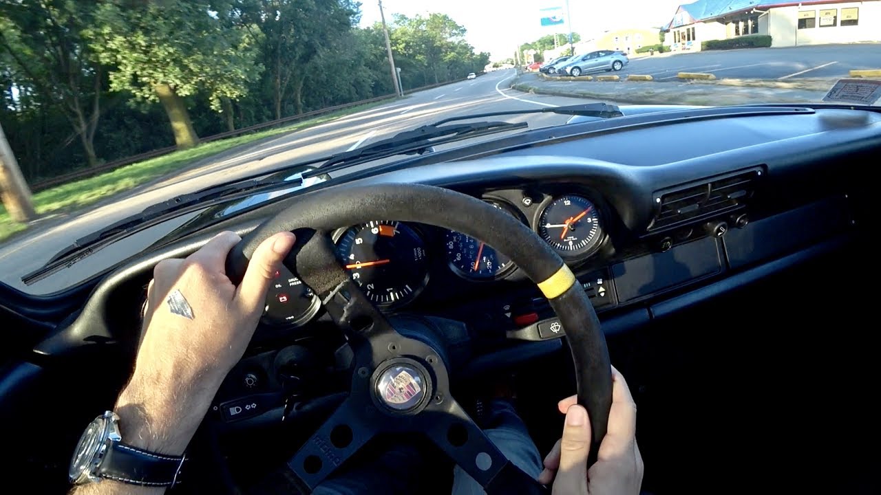Porsche 911 Outlaw 3.2 Carrera M&K Muffler - POV