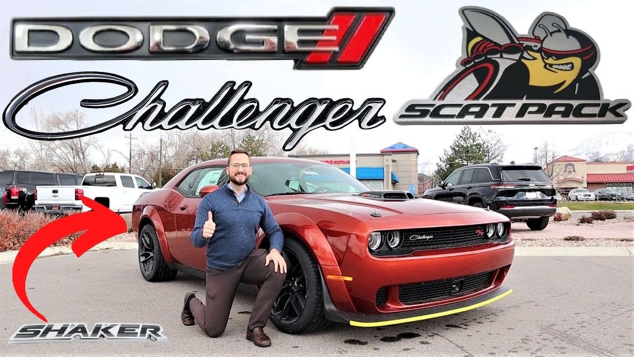 Новый Dodge Challenger Scat Pack Widebody Shaker: это идеальный маслкар
