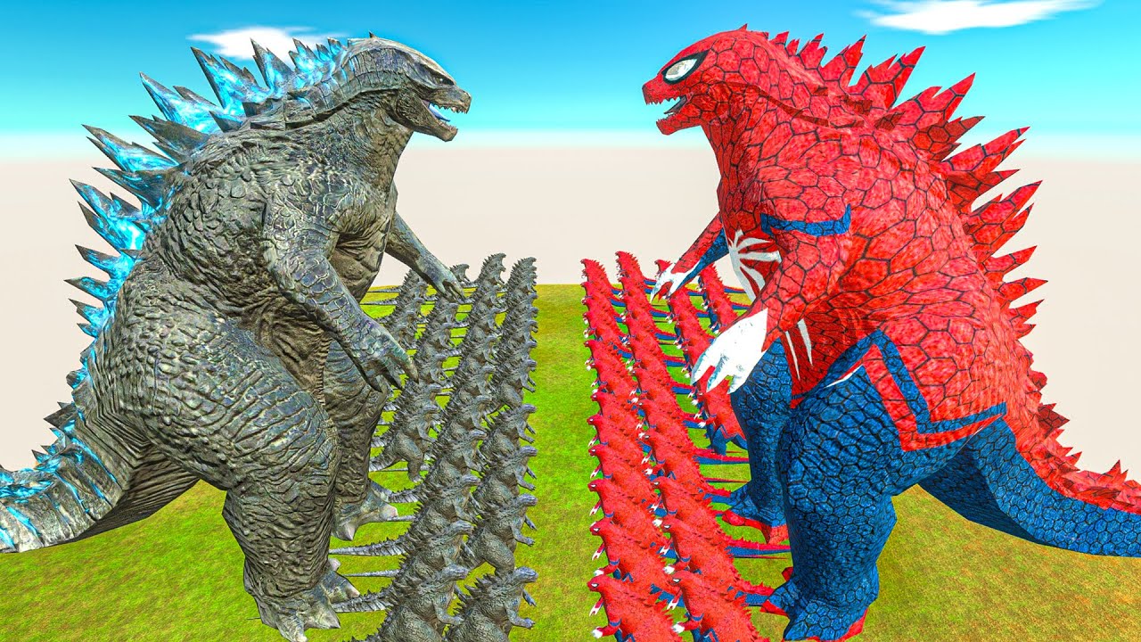 What If Growing Godzilla VS SPIDER-MAN Godzilla, Strongest Comparison Godzilla Marvel Comics