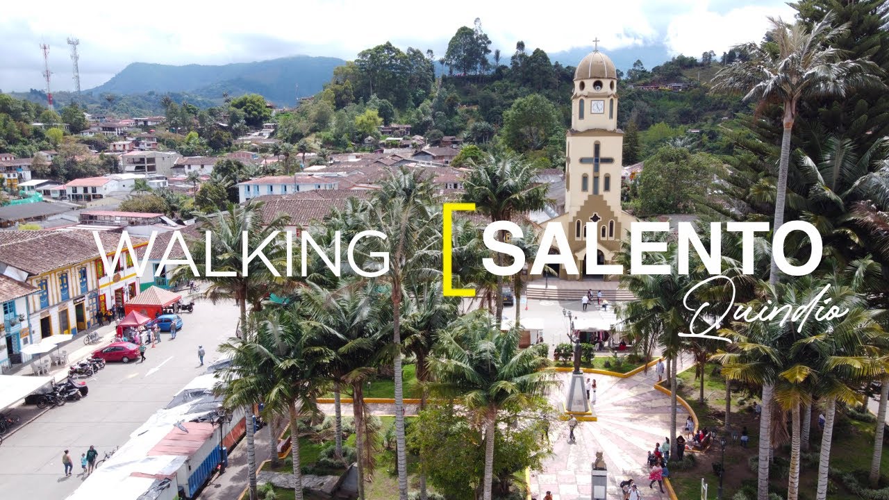 [4K] Walking Salento - Quindío, Colombia, 2022.