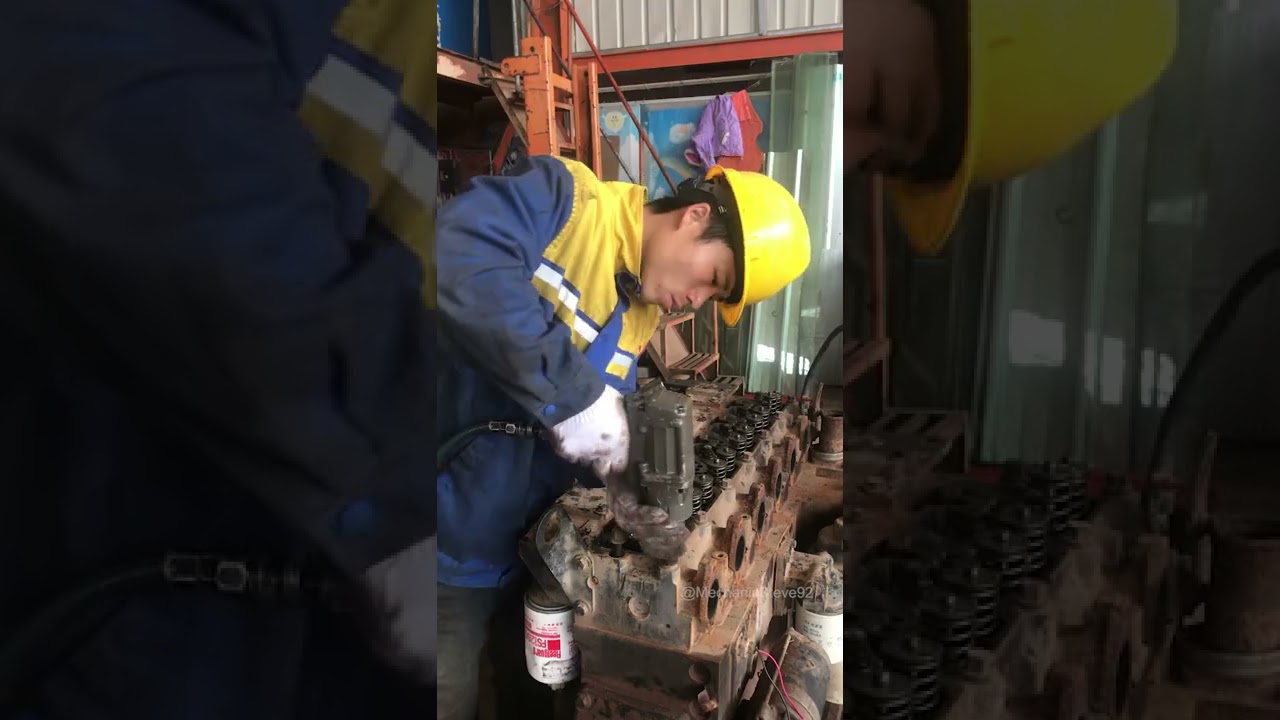 Loader Engine | Disassembly Process with 00s Young Mechanic