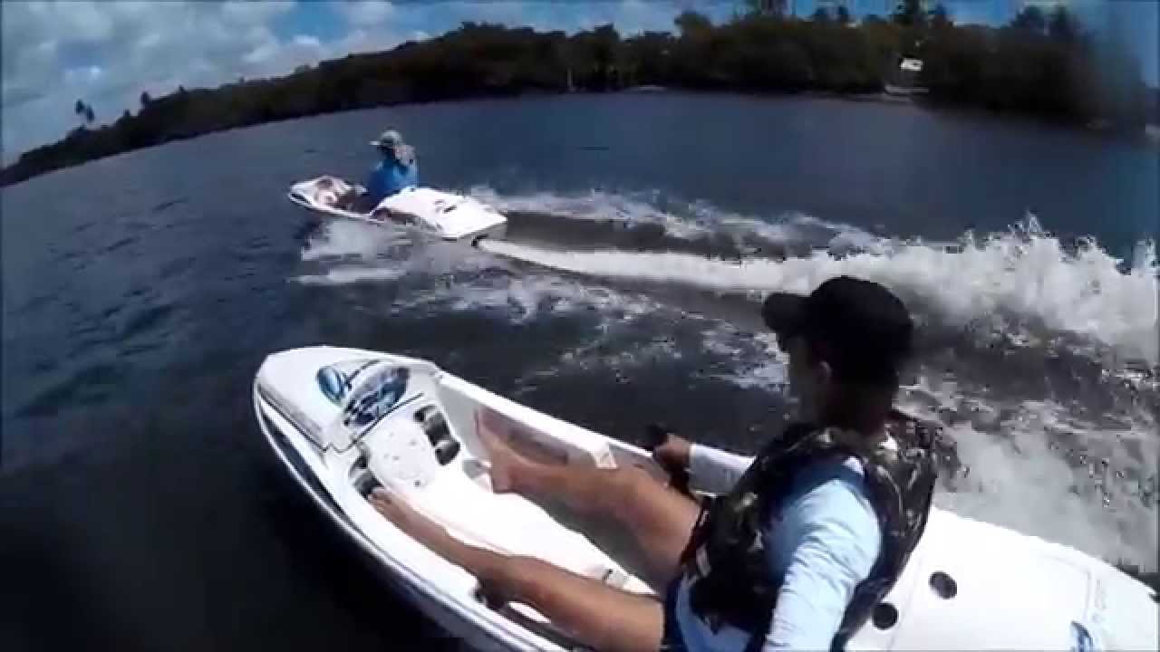 Caiaque motorizado passeio a dois