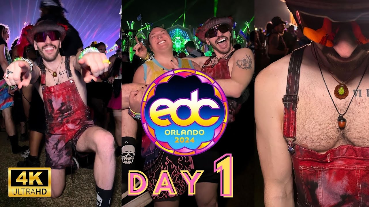 EDC ORLANDO 2024 DAY 1 (4K) | WE'RE SO BACK AND DELULU
