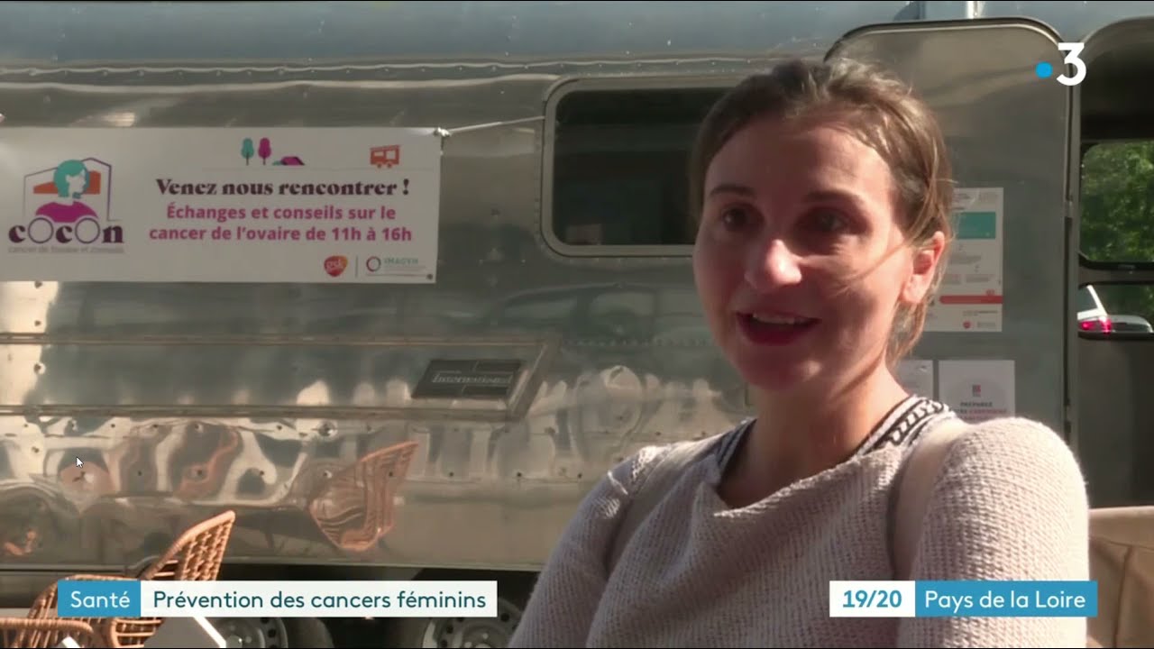 02 - FRANCE 3 - PAYS DE LA LOIRE - ASSOCIATION IMAGYN CANCER DE  L'OVAIRES