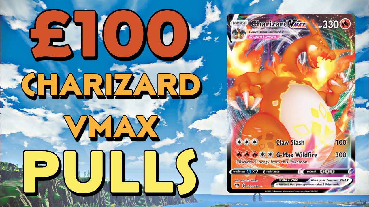 *TOP 3* GREATEST CHARIZARD VMAX PULLS + REACTIONS (DARKNESS ABLAZE)