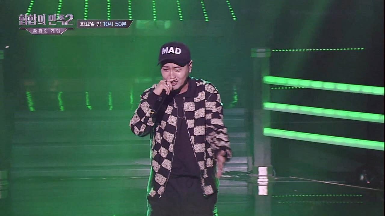 [무삭제] 마이노스, 이름만으로 하드캐리! 'Rap人間形 PT.2'♪  힙합의 민족2 9회