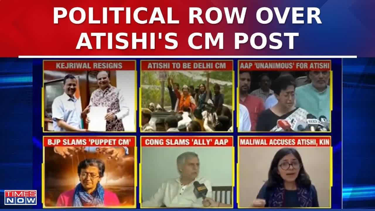 Delhi Political Row: BJP Slams AAP,  Calls Atishi Dummy Chief Minister | English News