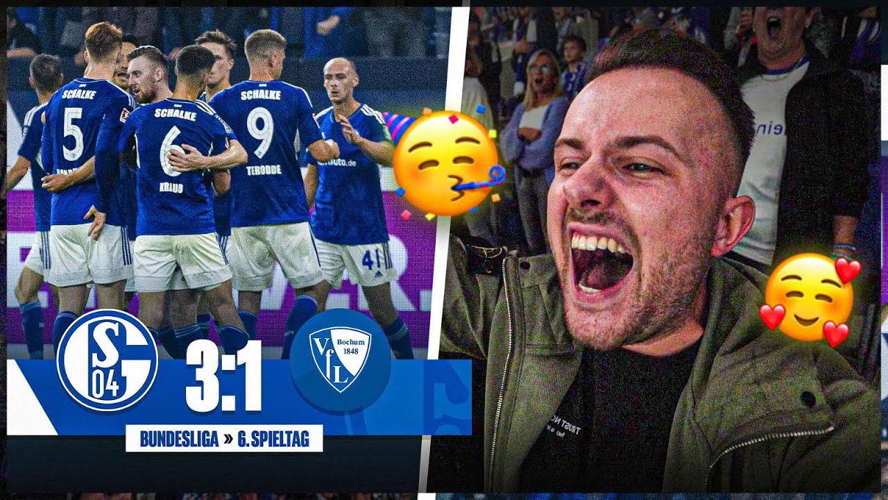 MEGA STIMMUNG beim DERBY 😱 Schalke vs Bochum STADION VLOG 🔥