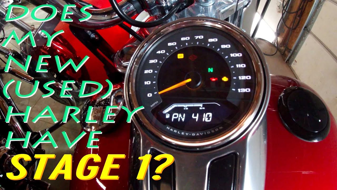 Как определить, есть ли у вашего подержанного Harley Stage 1; а также как проверить и сбросить ко...