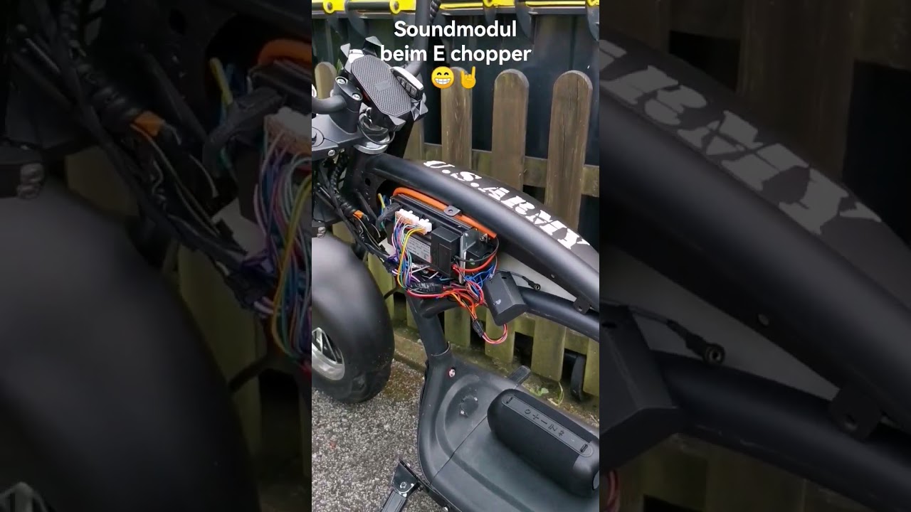 Soundmodul einbau beim E chopper M1