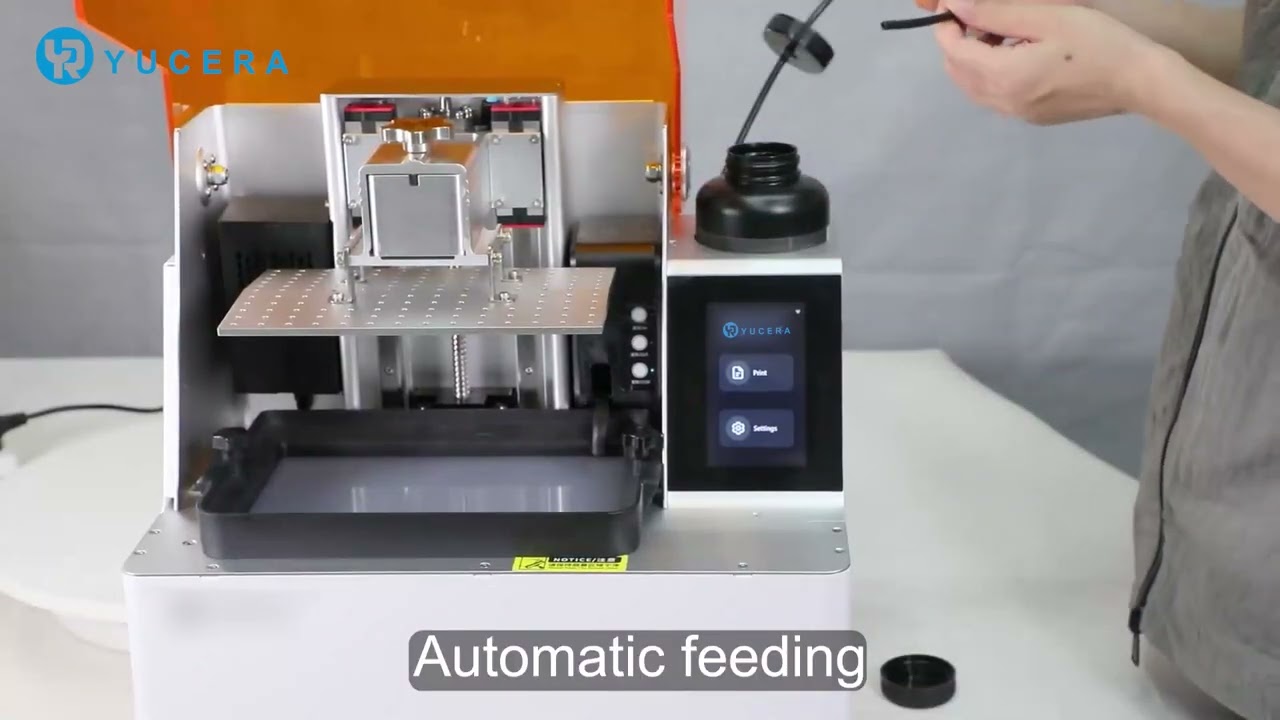 Yucera dental 3D printer DJ89 plus 8K monochrome screen high precision for dental lab