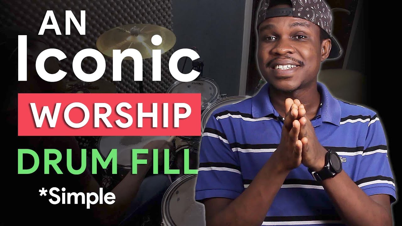 The ICONIC Worship Drum Fill that You Keep Hearing in Gospel Music - Drum Lesson | Jaystiqs