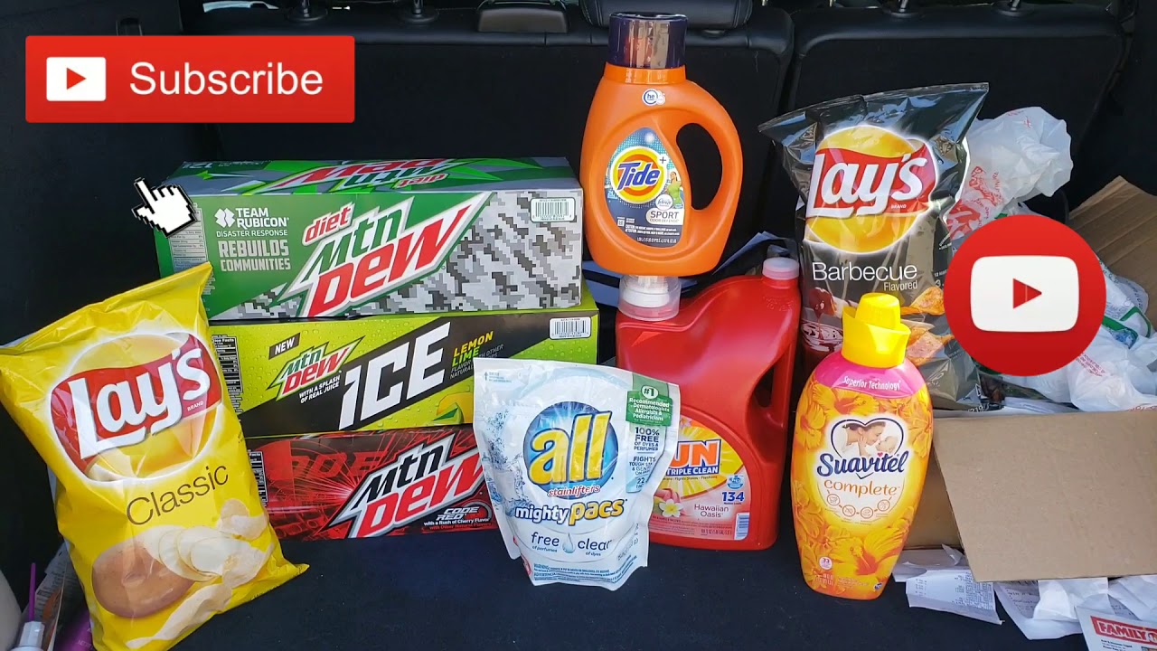 Family Dollar Couponing ! Easy Food & Laundry Deals!