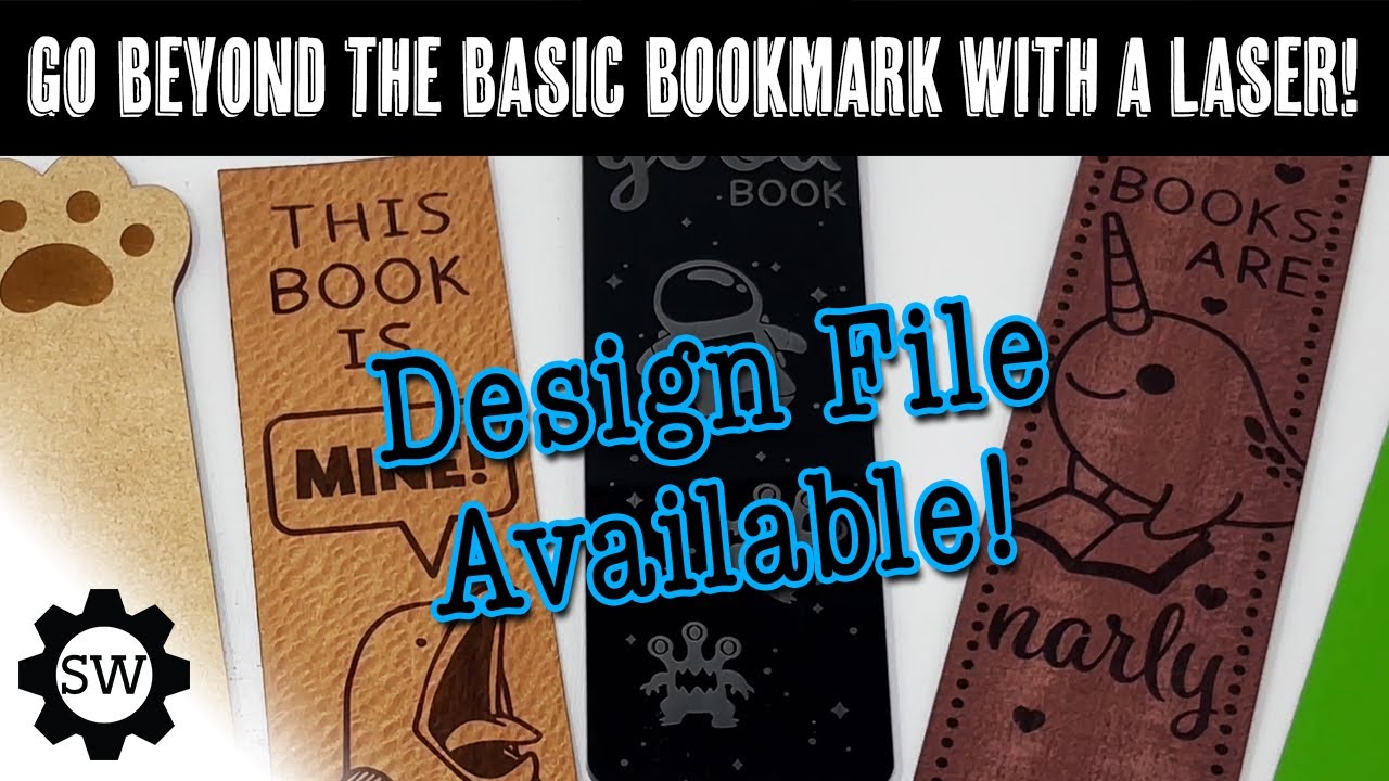 An Awesome Product to Make & Sell with Your Laser - Engraved Bookmarks!