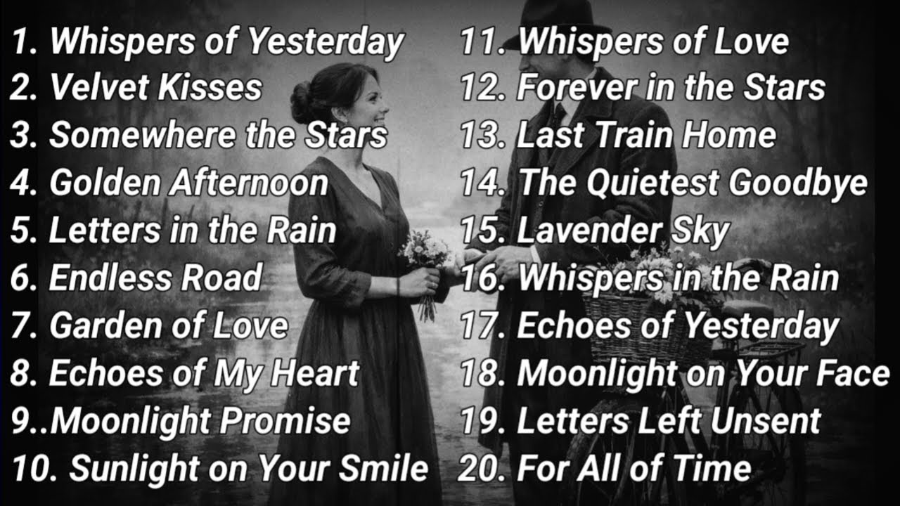 Vintage Love 💝 60s Old Vintage Love Songs Playlist 🎶 Soft and Soulful