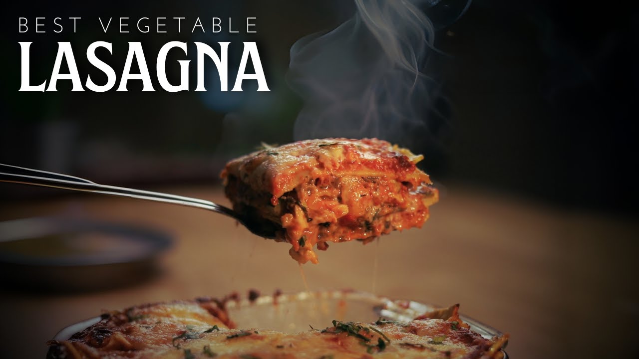 The Best Homemade Vegetable Lasagna | Easy from Scratch Recipe