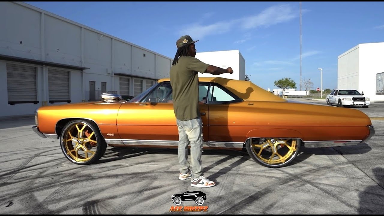 The Legend Lucky's Candy Gold 71 Chevy Impala Vert on 26