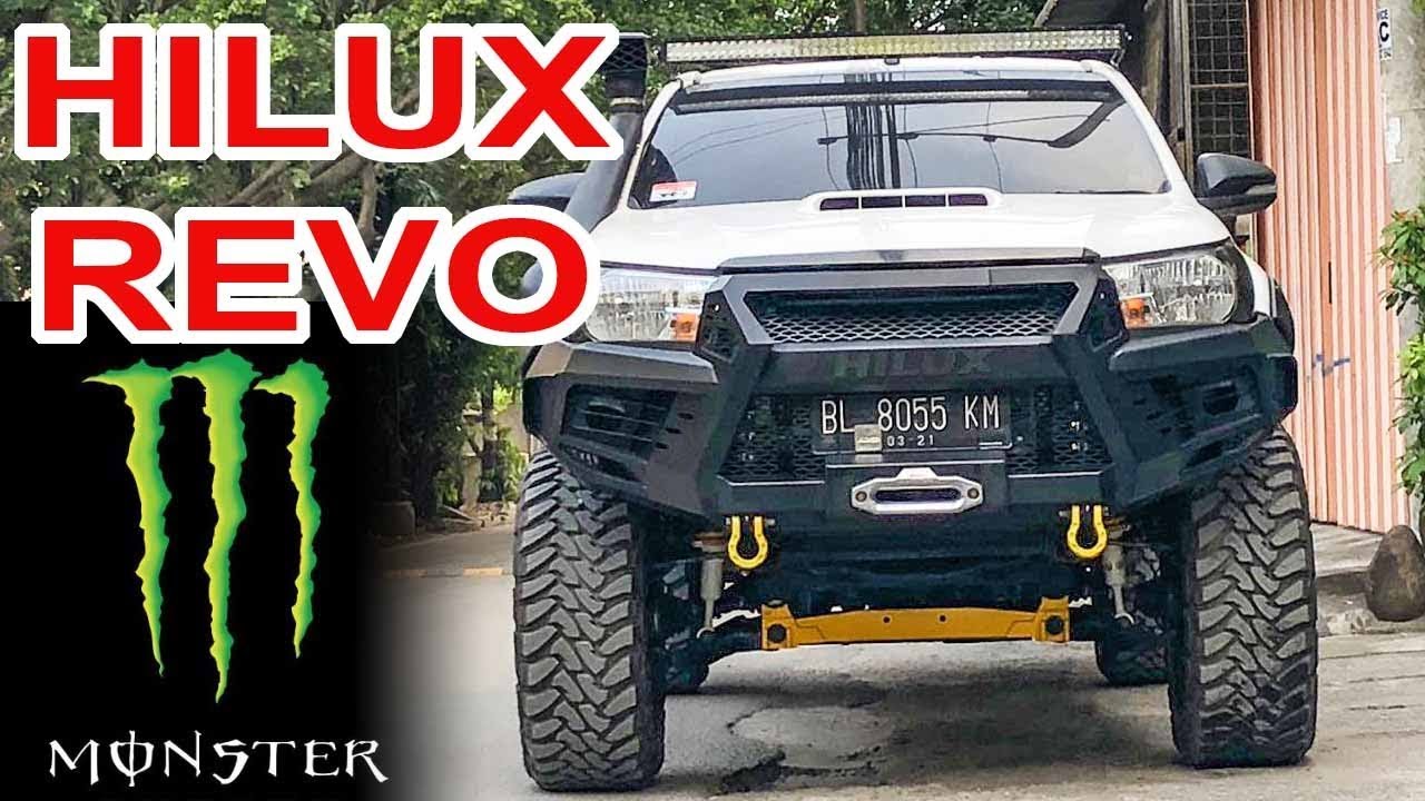 Modifikasi Hilux Revo monster predator ban 35 - lift 6 inch