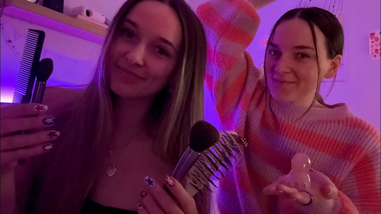 ASMR | Trying to give each other asmr for the first time 🤍