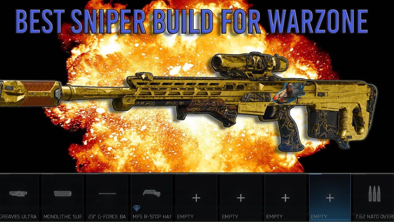 The Only Loadout You Need For Sniping in Warzone!! ( VS Recon Secret Attachment)