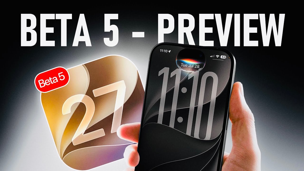 iOS 27 Beta 5 - Preview!