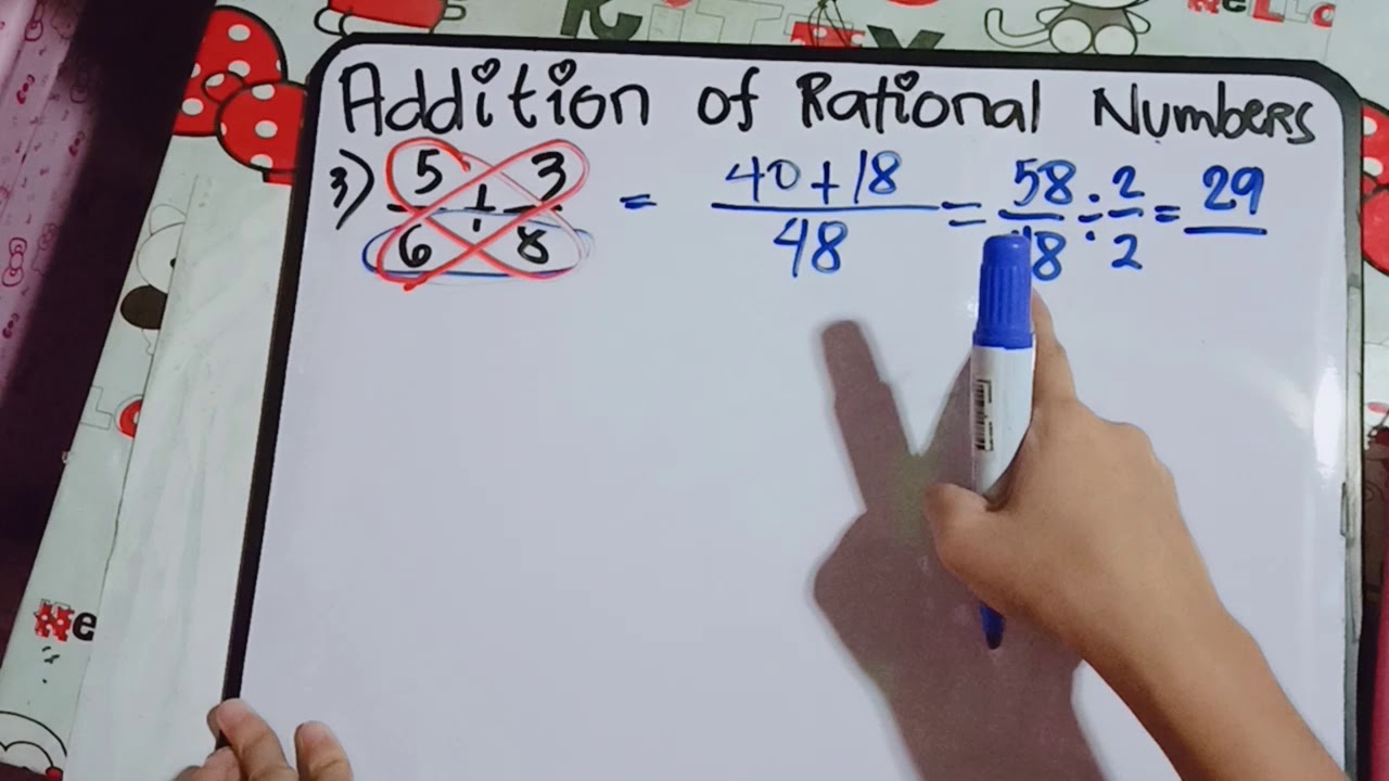 Addition and Subtraction of Rational Numbers (Tagalog-Filipino) Mathematics