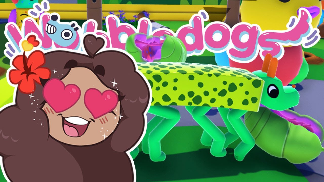 Hatching LONG, LONG CATERPILLAR Dogs!! 🦠🐶 Wobbledogs • #39