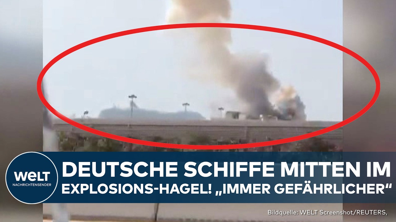 KRIEG GEGEN IRAN: Explosionen direkt vor 
