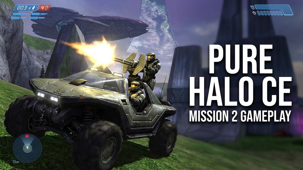 The Iconic First Warthog Run! | Halo