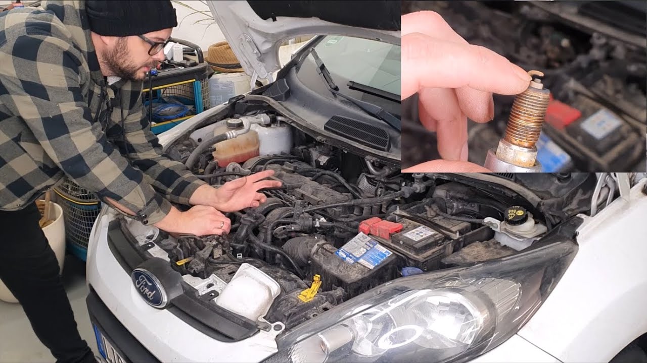 Ford Fiesta MK7 JA8 Ölwechsel + Zündkerzen - 1.25 44KW