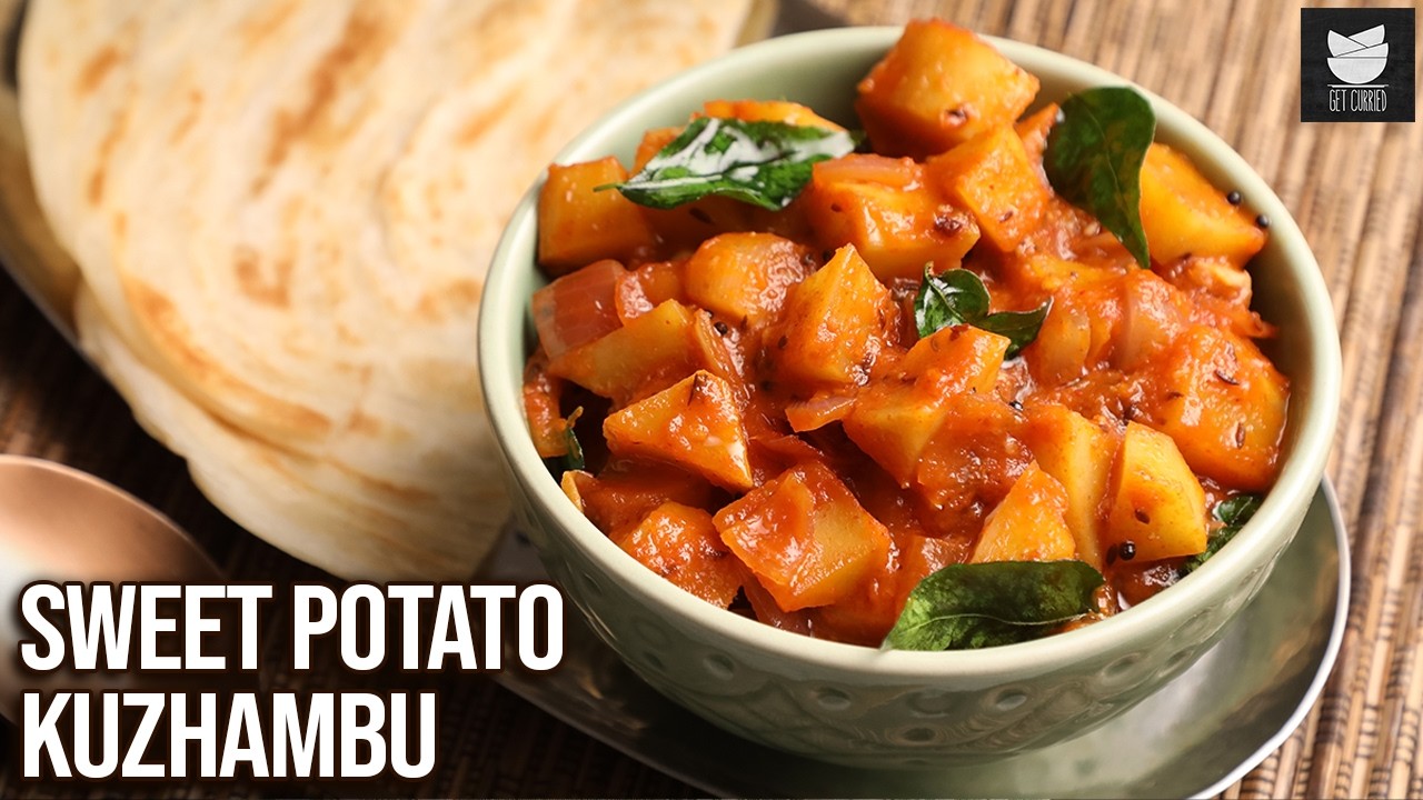 Sweet Potato Kuzhambu Curry | Vitamin-Packed Kuzhambu Curry At Home | Chef Varun