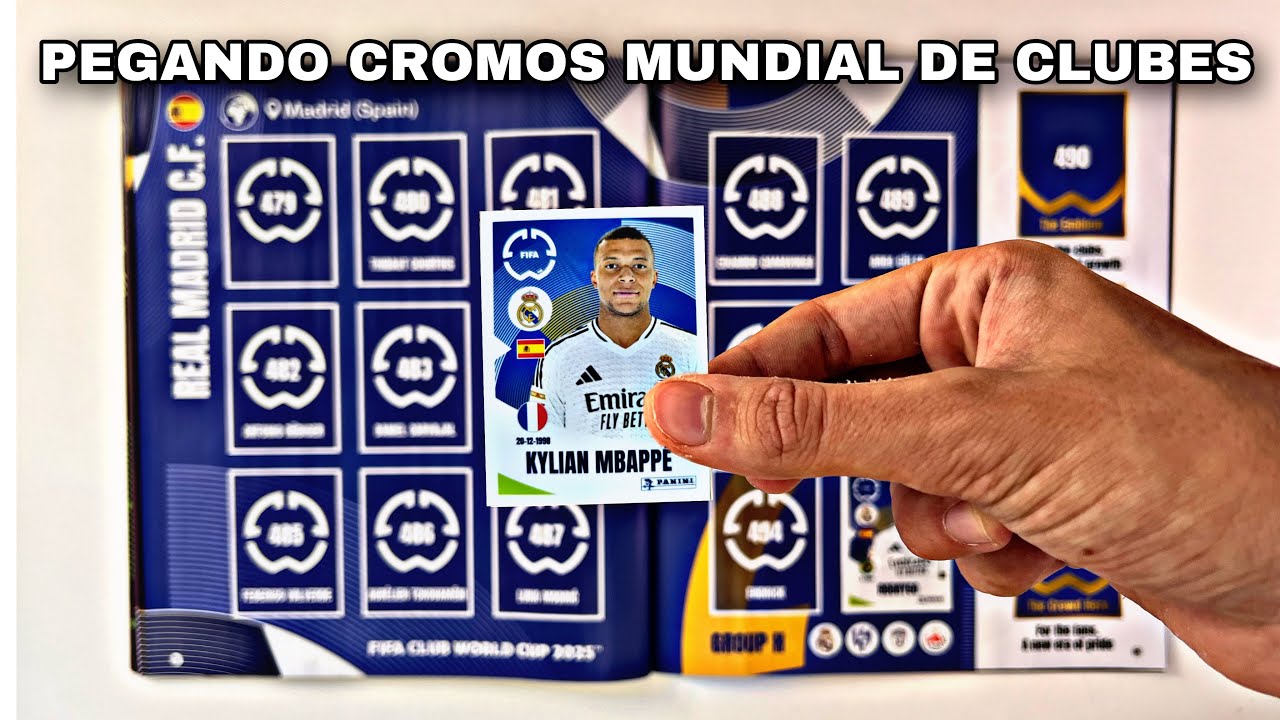 PEGANDO CROMOS MUNIDAL DE CLUBES 2025!!