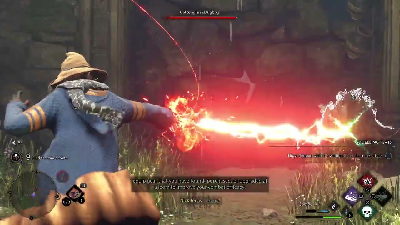 How Poppy Reacts when Avada Kedavra used in front of her - Hogwarts Legacy