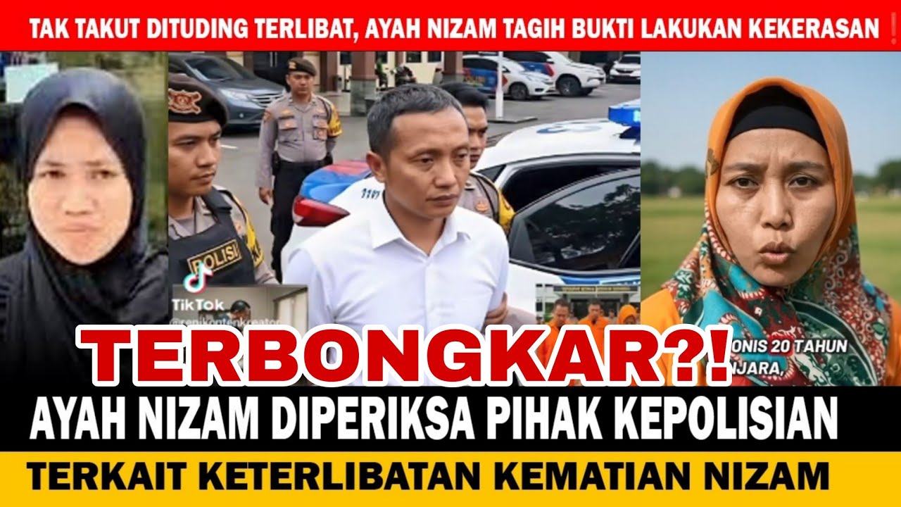 Terbongkar!! Ayah nizam diperiksa pihak kepolisian pihak ibu tiri & ibu kandung nizam ungkap semua?!