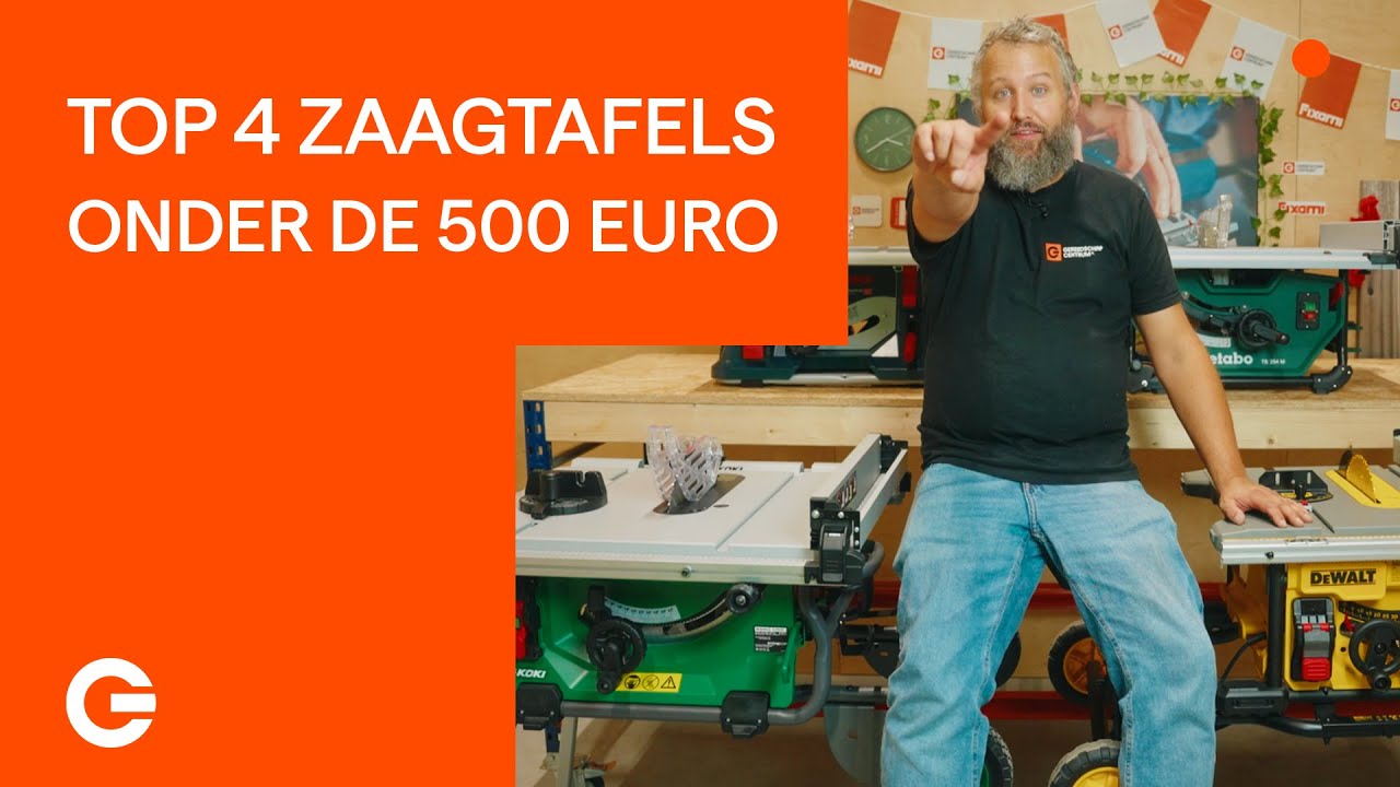 Top 4 Zaagtafels Onder de 500 Euro | Gereedschapcentrum
