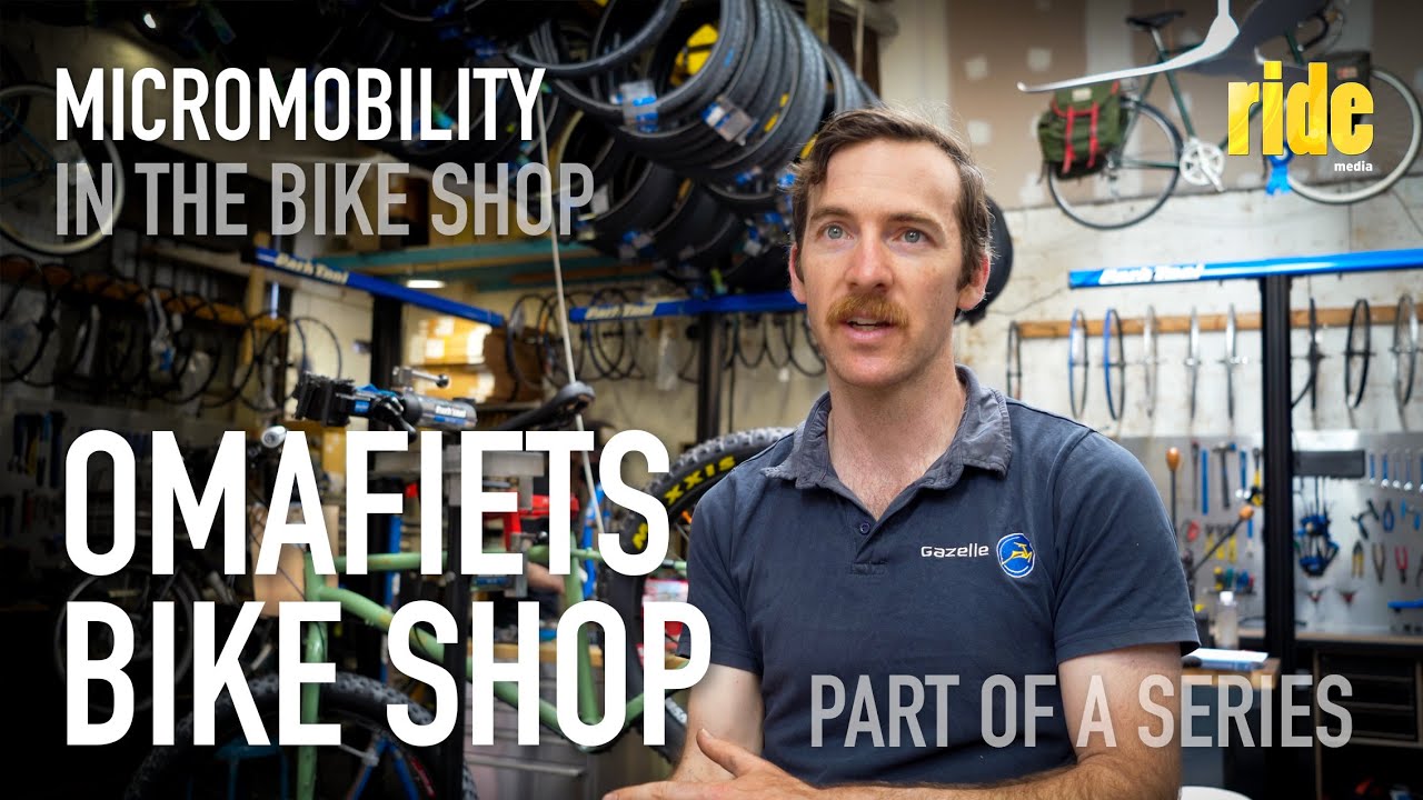 Micromobility: a bike shop owner’s perspective of a new way to get around town (Omafiets, Sydney)