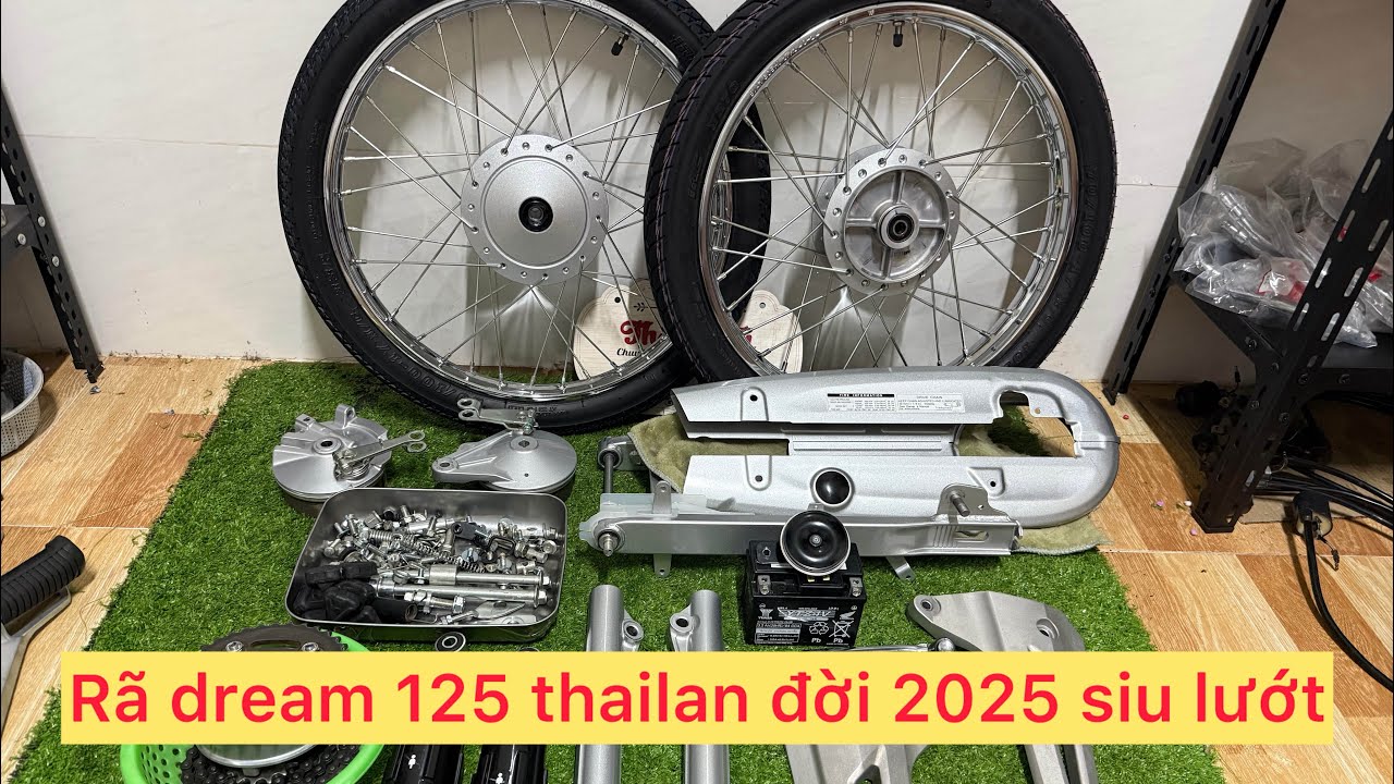 Phụ tùng dream 125 thailan tháo xe 2025 đồ đẹp keg 0339989677.
