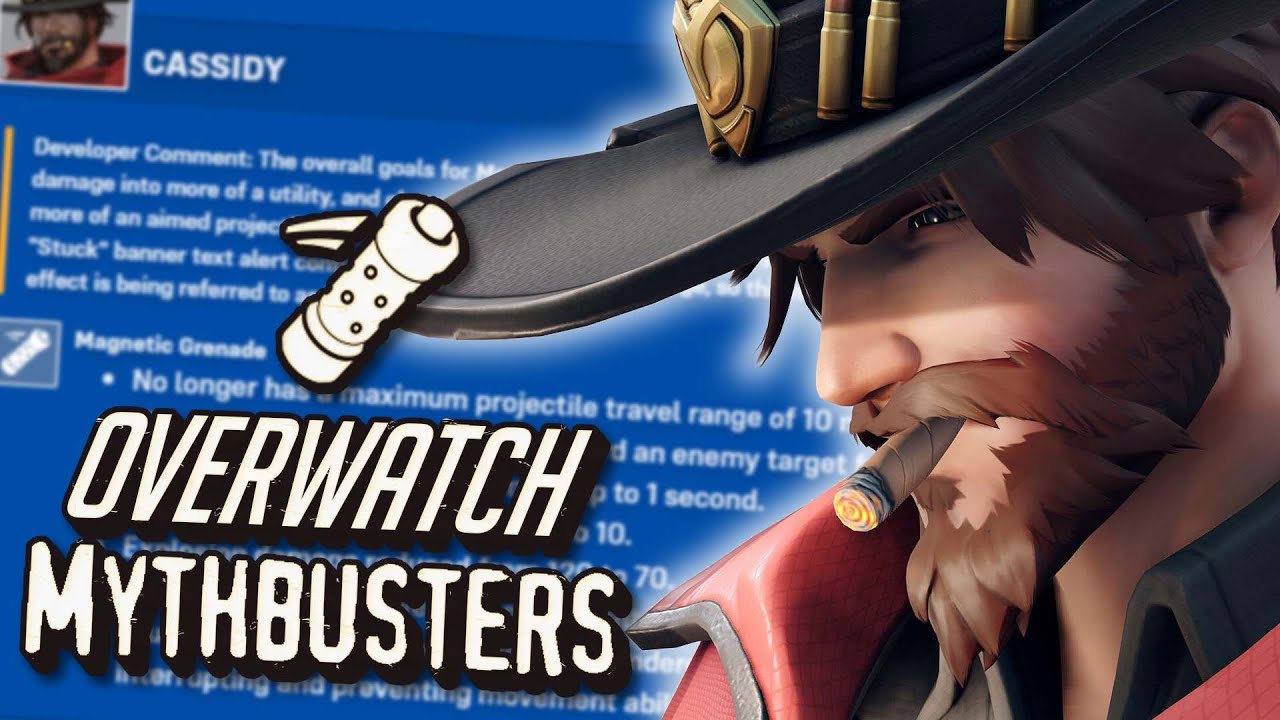 We tested CASSIDY'S new HINDER GRENADE in Overwatch 2 | Mythbusters