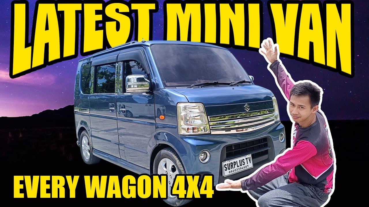 LATEST MINI VAN SUZUKI EVERY WAGON 4WD