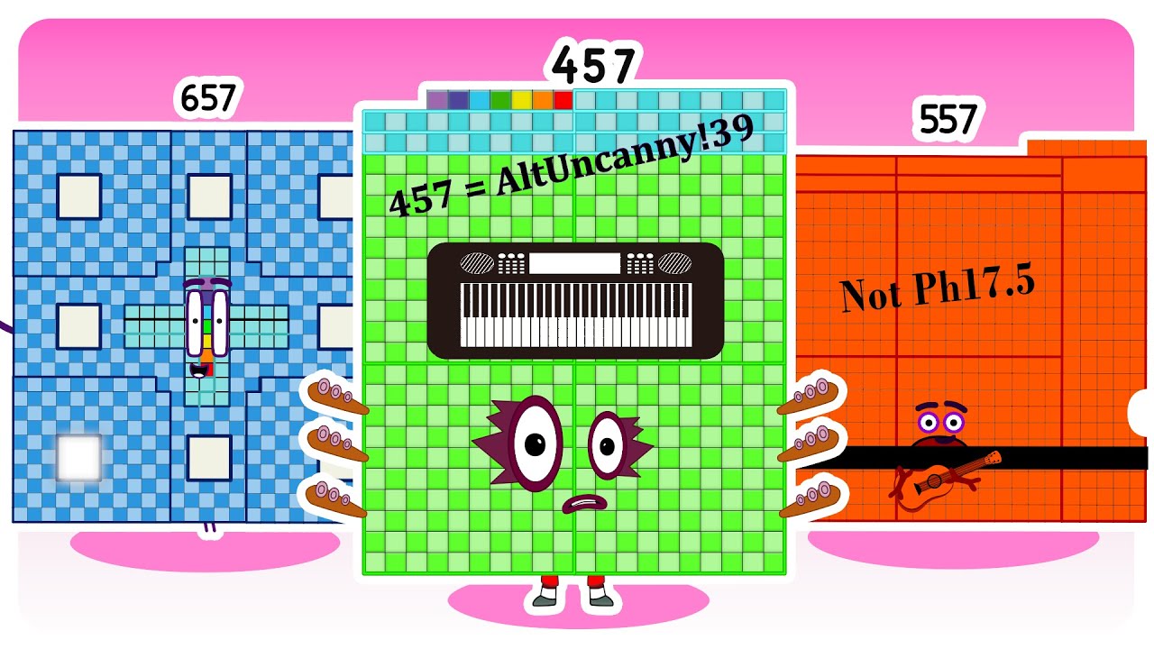 Sprunki OC Numberblocks 457, 557, 657 | Best Sprunki Compilation #sprunki #numberblocks #incredibox
