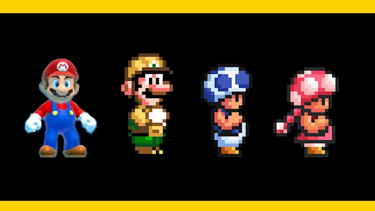 Super Mario Maker 2 (Mods) - All Players #2