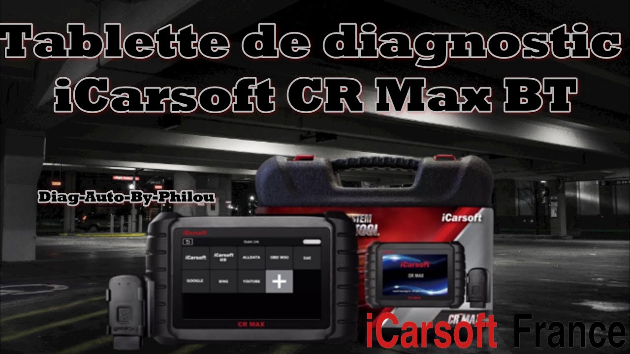 Valise diagnostic iCarsoft CR Max BT 👍🔥🔥