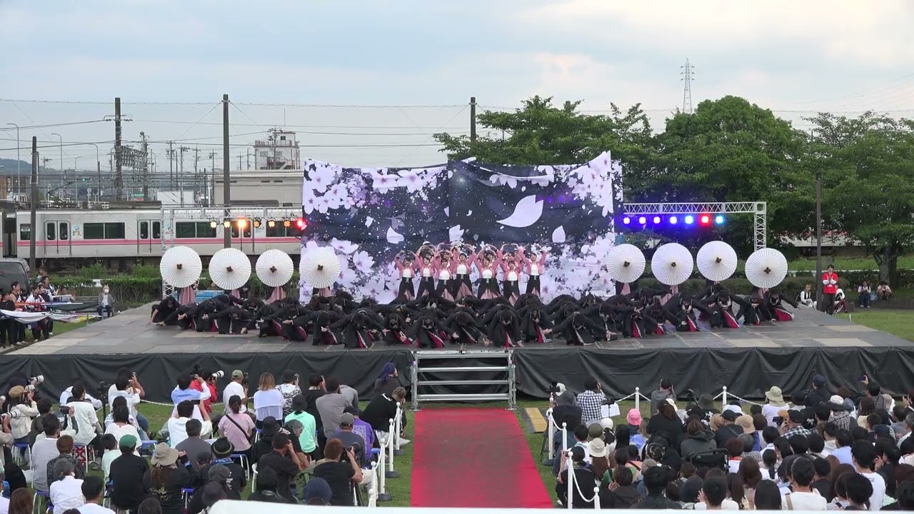 ファイナル　常笑　2024　犬山踊芸祭　『桜夜月（さやつき）』　メイン会場　　第２０回犬山踊芸祭　審査1