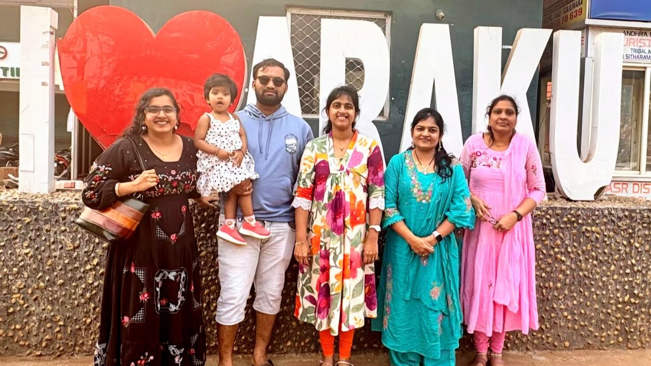 Family vibes 👨‍👩‍👧  Araku & Vizag Trip  #Premanu Family + Travel + Fun = Perfect ❤️🚗