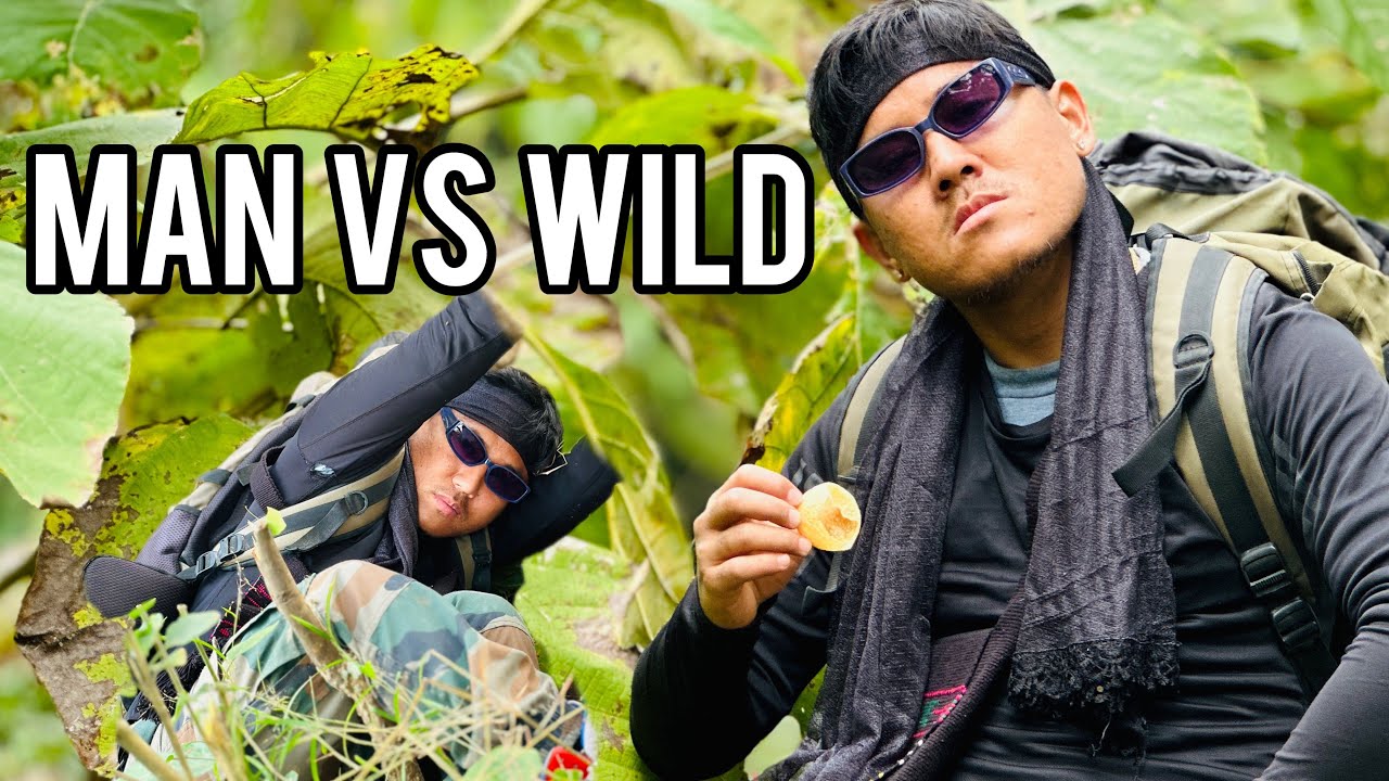 Can I Survive 24 Hours In Deadly Forest 🌳 Without Food….???  Man Vs Wild In Hindi New Episode 2024