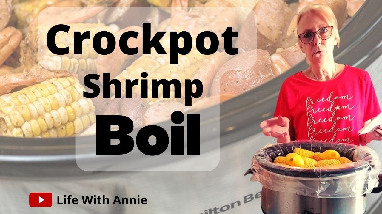 Crockpot shrimp boil | Life With Annie
